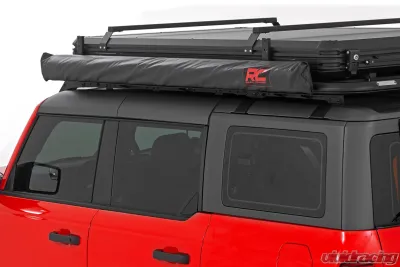 Rough Country Retractable Roof Rack Awning 6'6" x 9'8" Fits Trucks & SUVs - 99081