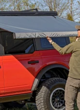 Rough Country Retractable Roof Rack Awning 6'6" x 9'8" Fits Trucks & SUVs                                     - 99081 - Image 6
