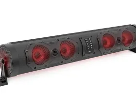 Rough Country RESON8 Bluetooth LED Soundbar with 500W Power, IP66 Waterproof, 8 Speakers
