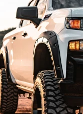 Rough Country Fender Flares Defender GBA Black Chevy Silverado 1500 2WD | 4WD 2019-2025 & Classic                                     - A-C12211-GBA - Image 2