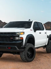 Rough Country Fender Flares Defender GBA Black Chevy Silverado 1500 2WD | 4WD 2019-2025 & Classic                                     - A-C12211-GBA - Image 4