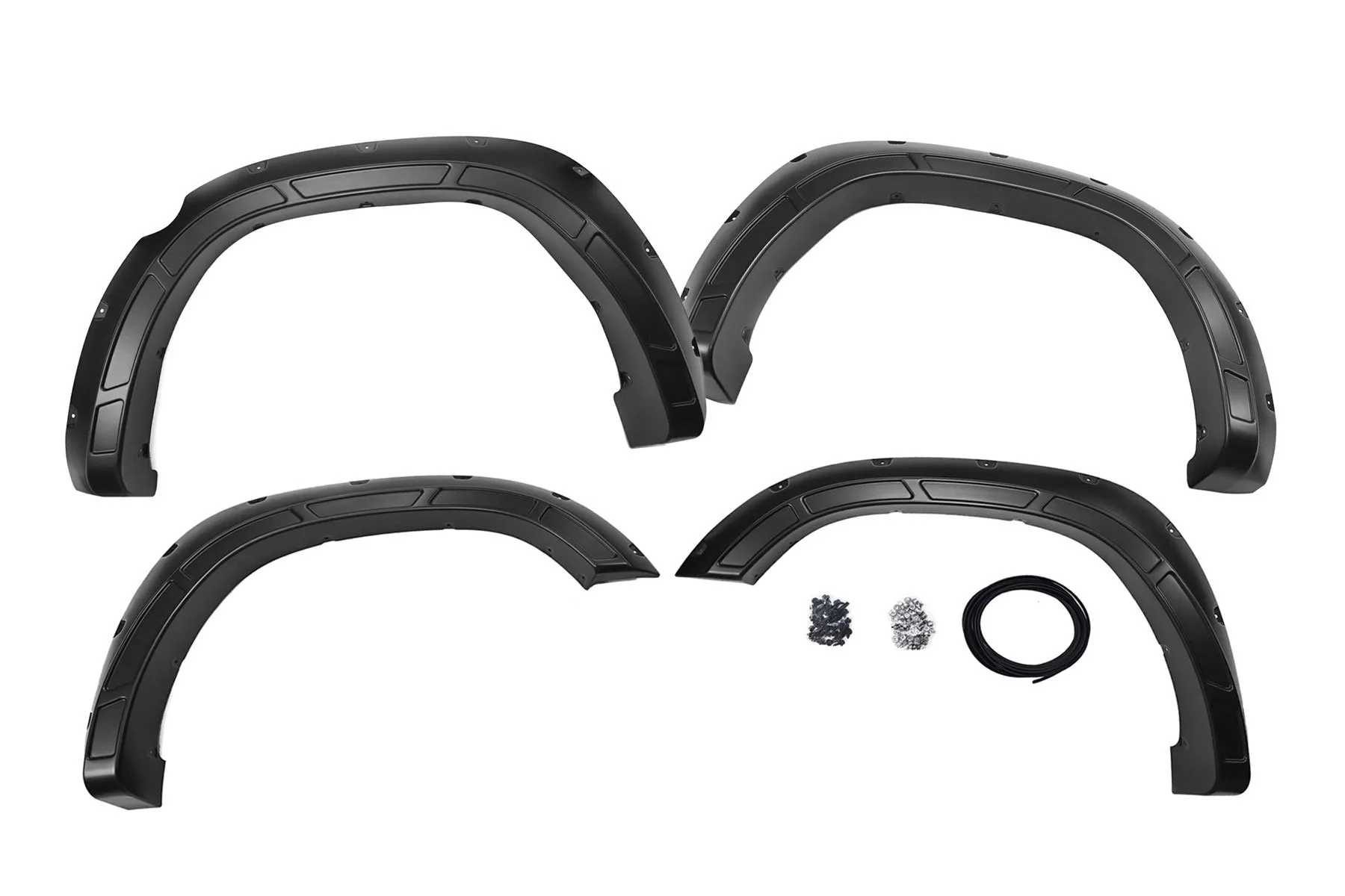 Rough Country Fender Flares Defender PPX Patriot Blue Ram 1500 2WD | 4WD 2019-2024 - A-D10914-PPX