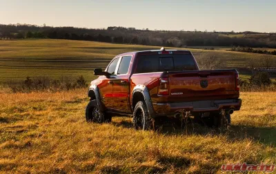 Rough Country Fender Flares Defender PTW Rugged Brown Ram 1500 2WD | 4WD 2019-2024 - A-D10914-PTW