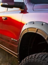 Rough Country Fender Flares Defender PXR Brilliant Black Ram 1500 2WD | 4WD 2019-2024                                     - A-D10914-PXR - Image 6