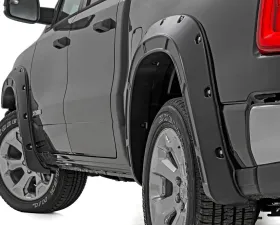 Rough Country Fender Flares Defender PRV Delmonico Red Ram 1500 2WD | 4WD 2025