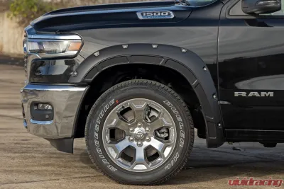 Rough Country Fender Flares Defender Gloss Black Ram 1500 2WD | 4WD 2025 - A-D319205-RCGB