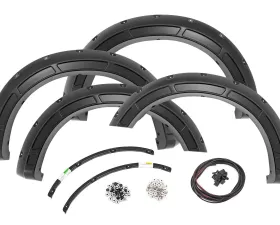 Rough Country Defender Pocket Fender Flares D1 Stone Gray