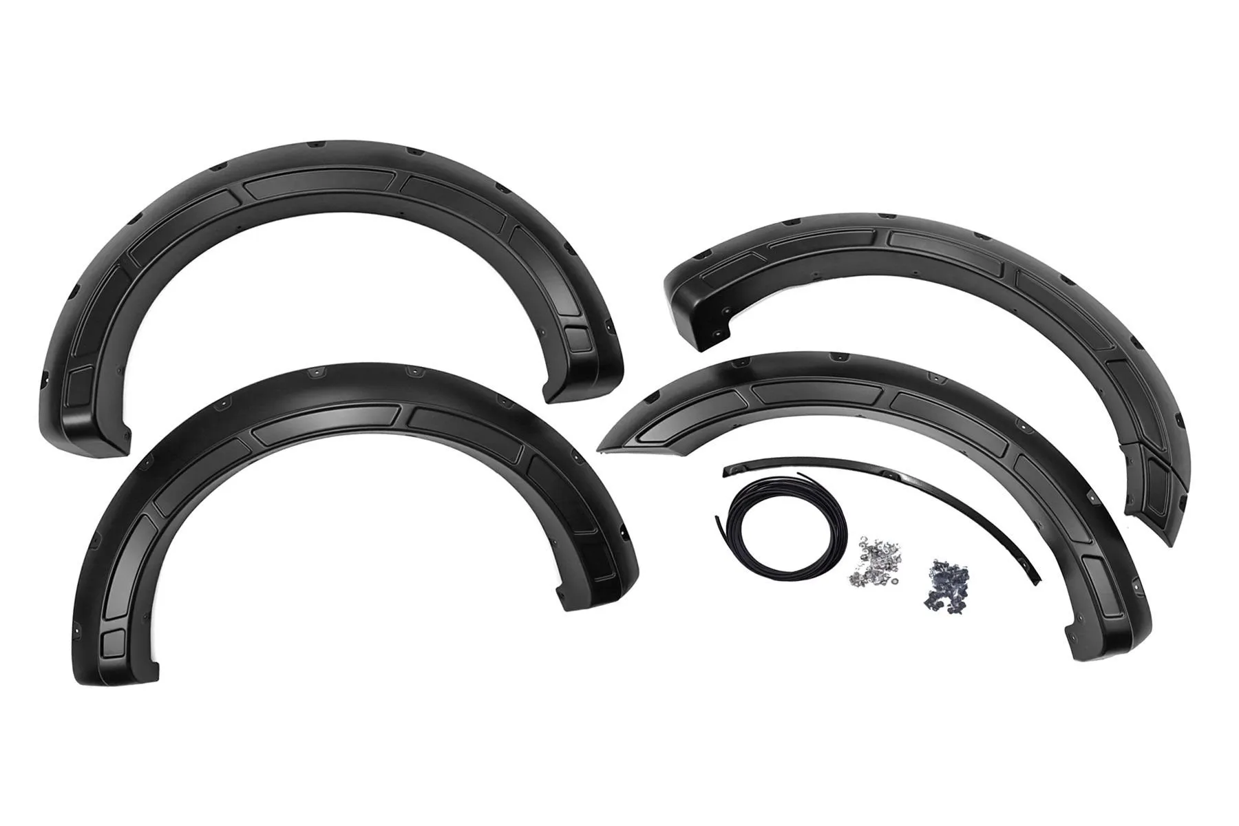 Rough Country Fender Flares Defender DR Avalanche Gray - A-F20911A-DR