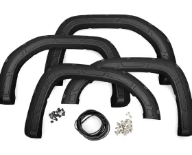 Rough Country Defender Pocket Fender Flares G6M Titanium Rush