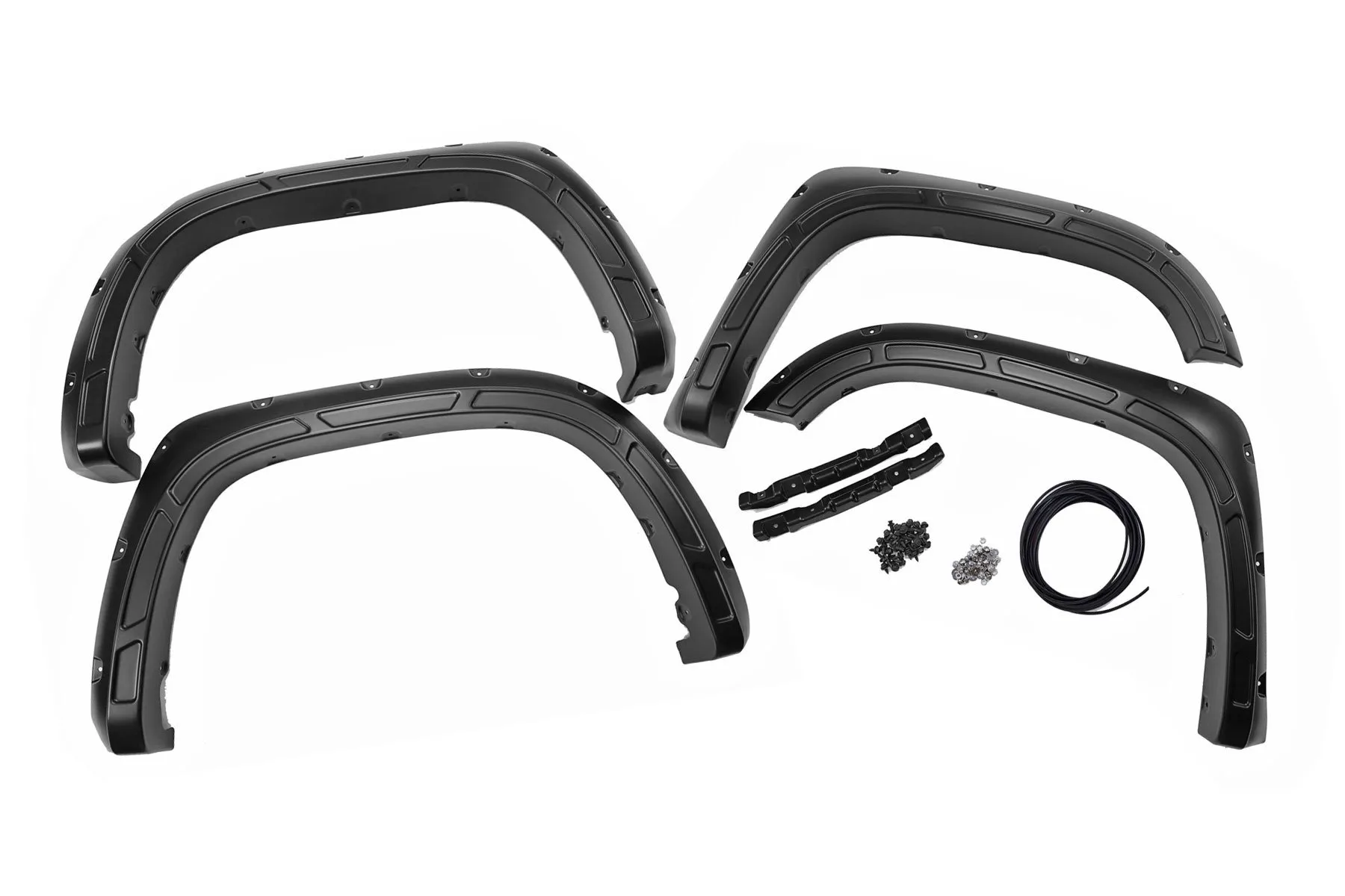 Rough Country Fender Flares Defender 4V6 Quicksand Toyota Tundra 2WD | 4WD 2014-2021 - A-T11411-4V6