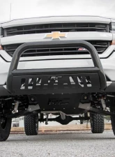 Rough Country Black Bull Bar for Chevrolet Silverado 1500 2007-2019, 3-Inch Diameter Tubing                                     - B-C2071 - Image 5