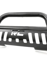 Rough Country Black Bull Bar for Chevy Silverado 1500 1999-2007, 3-Inch Tubing, Easy Install                                     - B-C2991 - Image 2