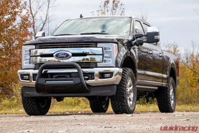 Rough Country Black Led Bull Bar - B-F2017
