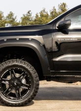 Rough Country Pocket Fender Flares for 2023-2024 Chevrolet Colorado, Summit White, UV Protected                                     - F-C12311-GAZ - Image 6