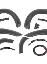 Rough Country Fender Flares SF1 G2X Deep Mahogany Chevy Silverado 1500 2WD | 4WD 2019-2025 & Classic                                     - F-C319201A-G2X - Image 6