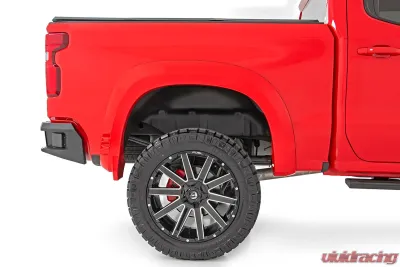 Rough Country Fender Flares SF1 G2X Deep Mahogany Chevy Silverado 1500 2WD | 4WD 2019-2025 & Classic - F-C319201A-G2X