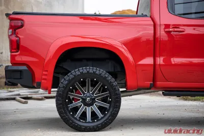 Rough Country Fender Flares SF1 G2X Deep Mahogany Chevy Silverado 1500 2WD | 4WD 2019-2025 & Classic - F-C319201A-G2X