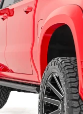 Rough Country Fender Flares SF1 GB8 Mosaic Black Chevy Silverado 1500 2WD | 4WD 2019-2025 & Classic                                     - F-C319201A-GB8 - Image 3