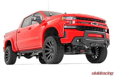 Rough Country Fender Flares SF1 GPA Graphite Chevy Silverado 1500 2WD | 4WD 2019-2025 & Classic - F-C319201A-GPA