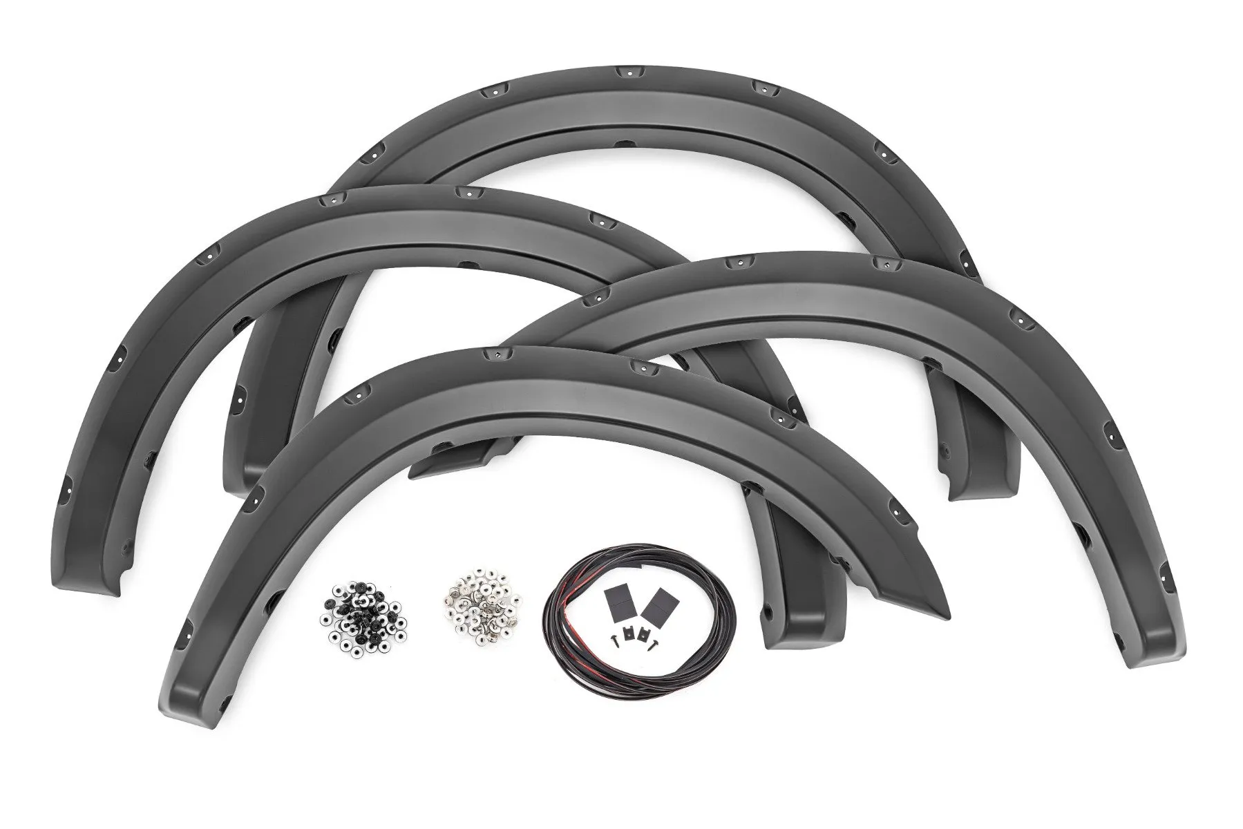 Rough Country Pocket Fender Flares PBJ Hydro Blue Ram 2500 | 3500 2WD | 4WD 2010-2018 - F-D21011A-PBJ