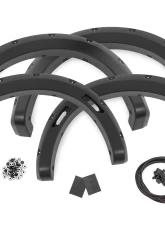 Rough Country Pocket Fender Flares for 2024 Ford Ranger, 1.75" Flare Height, Tri-Blend ABS                                     - F-F12401 - Image 2