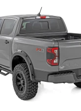 Rough Country Pocket Fender Flares for 2024 Ford Ranger, 1.75" Flare Height, Tri-Blend ABS                                     - F-F12401 - Image 3