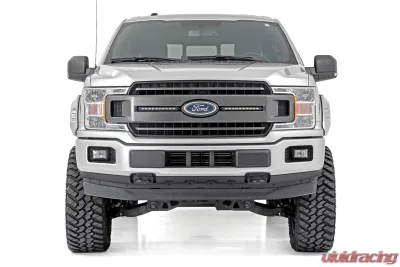 Rough Country Fender Flares SF1 E2 for 2018-2020 Ford F-150, Magma Red, Durable ABS Material - F-F318201-E2