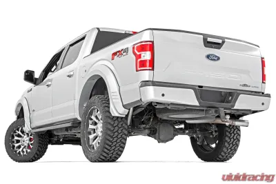 Rough Country Fender Flares SF1 for Ford F-150 2018-2020, Abyss Gray, Durable ABS Material - F-F318201-ME
