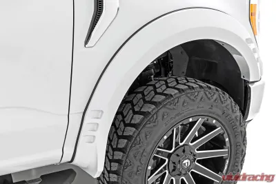 Rough Country Fender Flares SF1 M7 Carbonized Gray Ford F-150 2WD | 4WD 2021-2025 - F-F320210A-M7