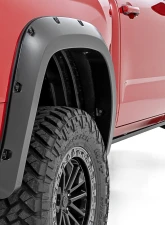 Rough Country Pocket Fender Flares 218 for 2022-2024 Toyota Tundra, Midnight Black Metallic                                     - F-T11413-218 - Image 6