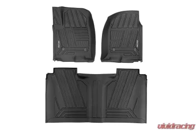 Rough Country Flex-Fit Floor Mats FR & RR FR Bucket - FF-21612