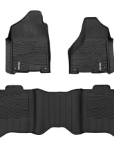 Rough Country Flex-Fit Floor Mats FR & RR Crew Cab                                     - FF-31213 - Image 4