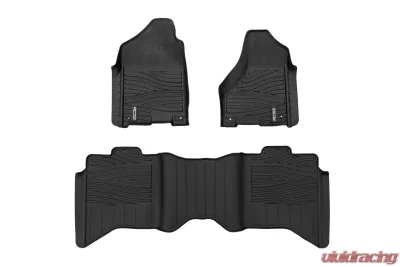 Rough Country Flex-Fit Floor Mats FR & RR Crew Cab - FF-31213