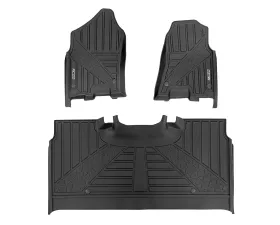 Rough Country Flex-Fit Floor Mats FR & RR Crew Ram 1500 19-24 | 1500 TRX 21-24