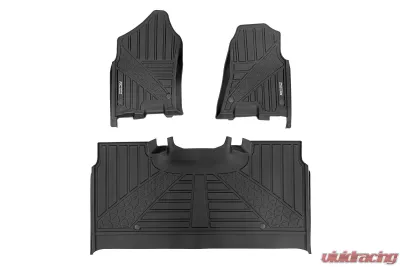 Rough Country Flex-Fit Floor Mats FR & RR Crew - FF-31422