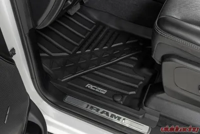 Rough Country Flex-Fit Floor Mats FR & RR Crew - FF-31422
