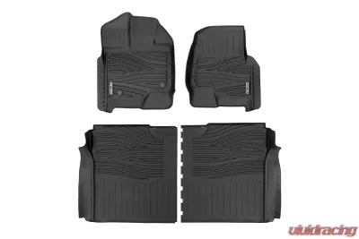 Rough Country Flex-Fit Floor Mats FR & RR - FF-51512