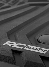 Rough Country Flex-Fit Floor Mats Front and Rear                                     - FF-51712 - Image 2