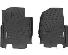 Rough Country Flex-Fit Floor Mats Front Ford F-250 | F-350 Super Duty 2WD | 4WD 2017-2025