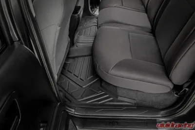 Rough Country Flex-Fit Floor Mats Front and Rear - FF-71216