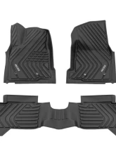 Rough Country Flex-Fit Floor Mats Front & Rear Crew                                     - FF-71224 - Image 4