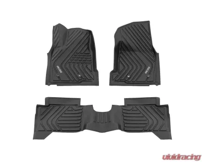 Rough Country Flex-Fit Floor Mats Front & Rear Crew - FF-71224