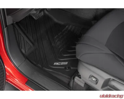 Rough Country Flex-Fit Floor Mats Front & Rear Crew - FF-71224