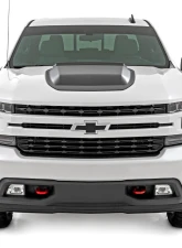 Rough Country Hood Scoop GXG Tungsten Chevy Silverado 1500 2WD | 4WD 2019-2025 & Classic                                     - HS10010-GXG - Image 2