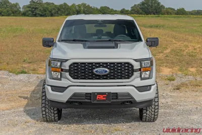 Rough Country Hood Scoop HX Antimatter Blue Ford F-150 2WD | 4WD 2021-2025 - HS30010-HX