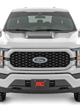 Rough Country Hood Scoop JS Iconic Siver Ford F-150 2WD | 4WD 2021-2025                                     - HS30010-JS - Image 2