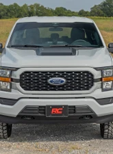 Rough Country Hood Scoop Gloss Black Ford F-150 2WD | 4WD 2021-2025                                     - HS30010-RCGB - Image 6
