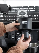 Rough Country 2-in-1 Expanding Cup and Phone Holder, Fits 2.69in - 3.9in Cup Holders                                     - J5054 - Image 4