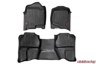 Rough Country Floor Armor Heavy Duty Floor Mats for 2007-2014 Chevy/GMC Trucks - M-20712