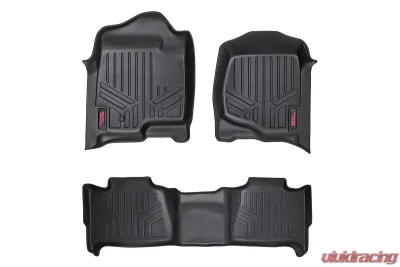 Rough Country Floor Armor Heavy Duty Floor Mats for 2007-2014 Chevy Tahoe & GMC Yukon - M-20715